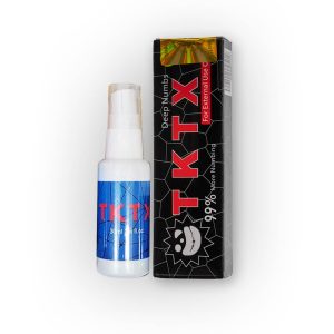 TKTX Czarny 99% + Spray znieczulający