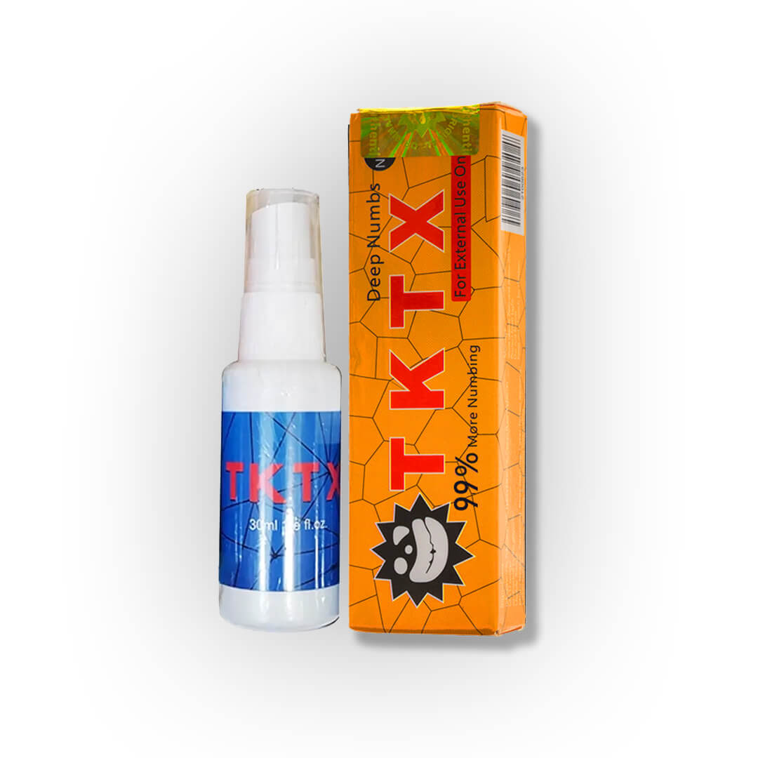 TKTX Złoto 99% + Spray znieczulający